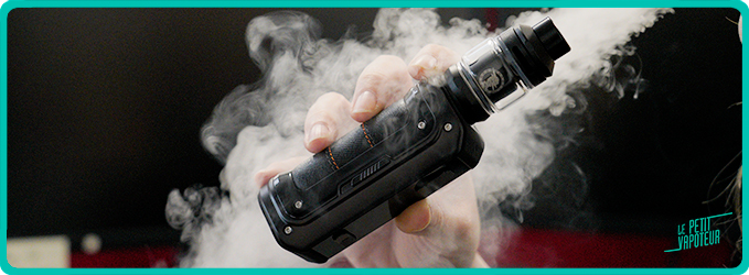 Prise en main Kit Aegis Max100 Geek Vape